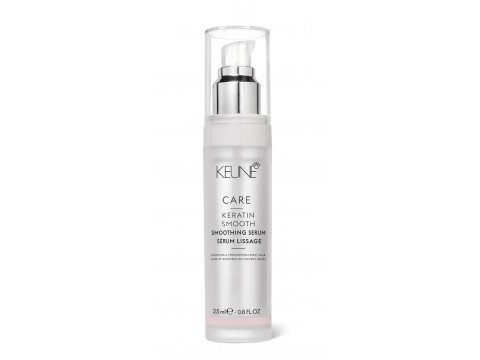 KEUNE CARE KERATIN SMOOTH Serumas su keratinu sausiems nepaklusniems plaukams, 25 ml